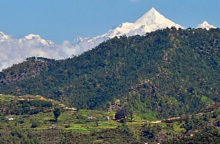 view of Nanda Devi